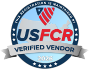 USFCR Verified-vendor-seal-2026-sm